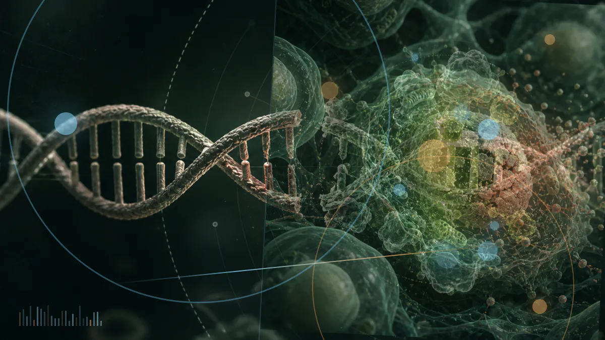 Conceptual Aurora-A targeting peptide interrupting a mitotic signaling node in a dividing cell